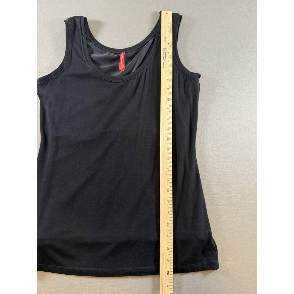 Ruby Ribbon Shapewear Tank Top Dual Layer Compression Cami Black Large - Picture 11 of 13